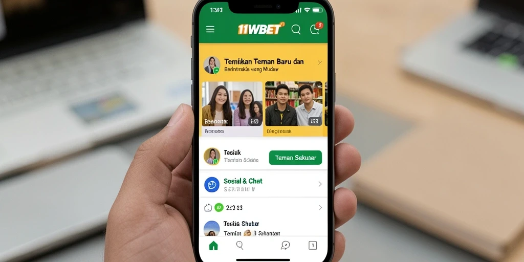 Tampilan antarmuka pengguna 11WBET yang menarik dan interaktif.