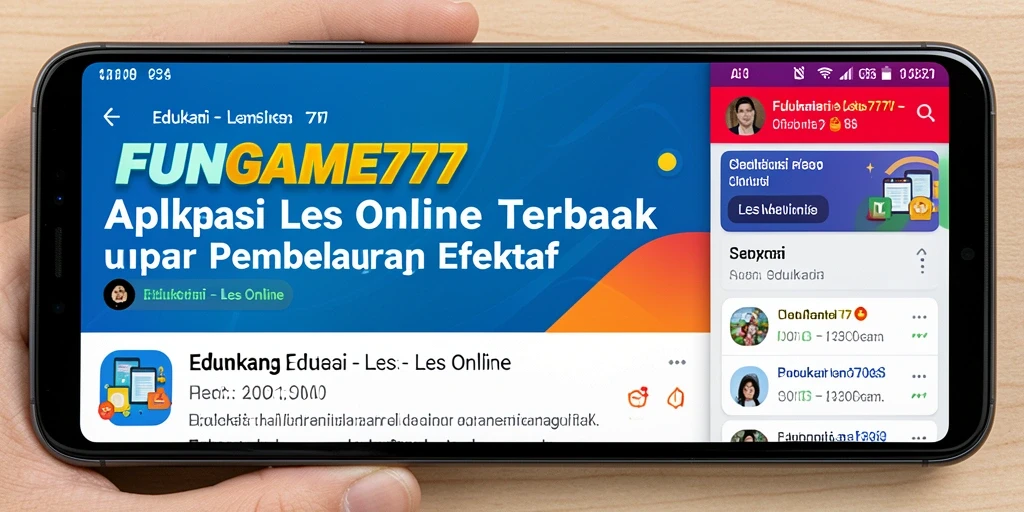 Tampilan antarmuka FUNGAME777 yang interaktif dan menarik untuk belajar.