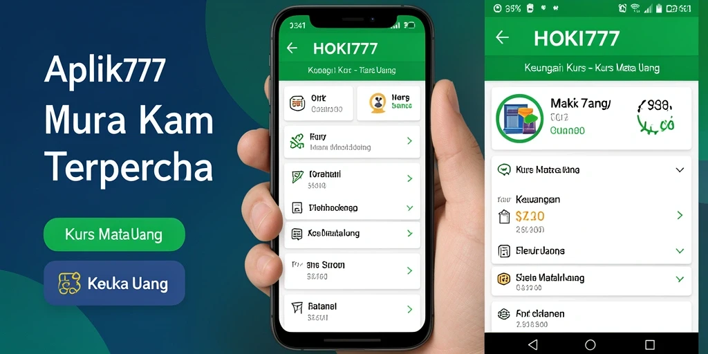 Tampilan antarmuka HOKI777 yang user-friendly untuk kurs mata uang.