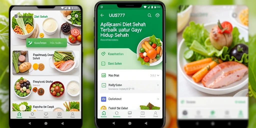 Tampilan antarmuka UUS777 yang sederhana dan menarik.