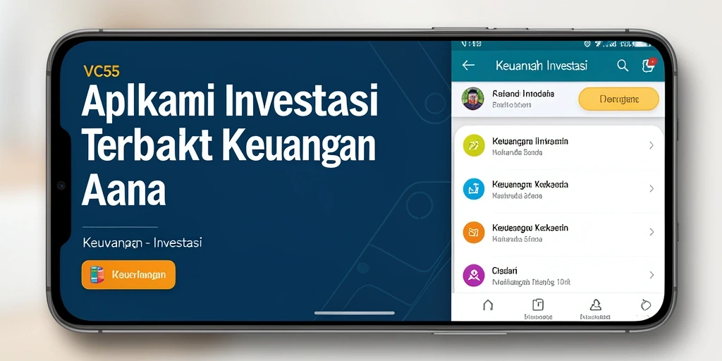 Tampilan antarmuka VC55 yang sederhana dan informatif untuk investasi yang lebih baik.